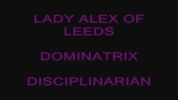 Lady Alex Domestic Spanking